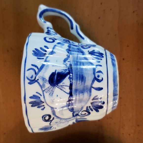 Vintage Delfts Blue Tea Cup & Saucer Holland EUC - Picture 3 of 11